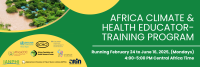 Africa Climate & Health Educator-Training Program